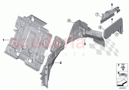 Part Diagram for Rolls Royce 51487406807