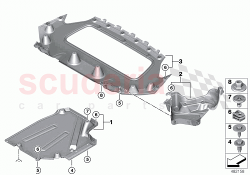 Part Diagram for Rolls Royce 51757409812
