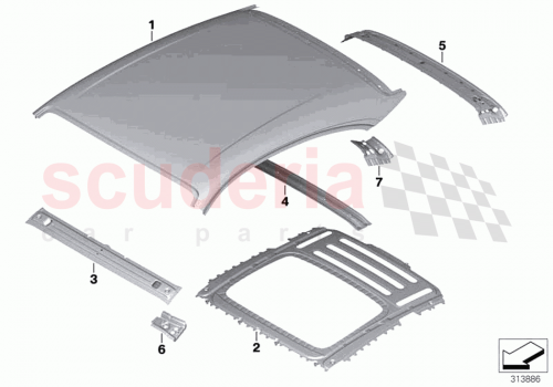 Part Diagram for Rolls Royce 41217336524