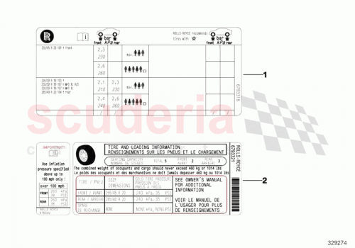 Part Diagram for Rolls Royce 71246889604