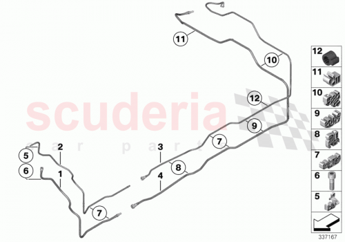 Part Diagram for Rolls Royce 16127305150
