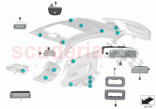 Part Diagram for Rolls Royce 63 31 9216245