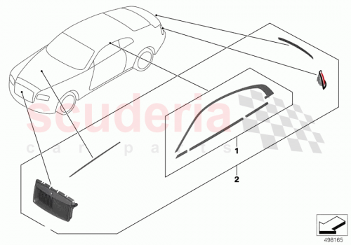 Part Diagram for Rolls Royce 51139879177