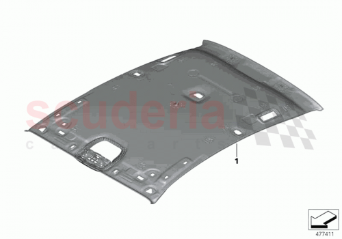 Part Diagram for Rolls Royce 51912447117