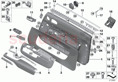 Part Diagram for Rolls Royce 51417350748