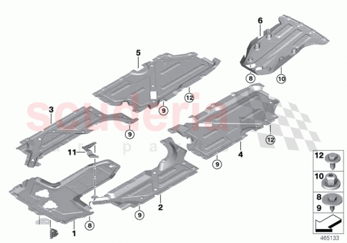 Part Diagram for Rolls Royce 51757185027