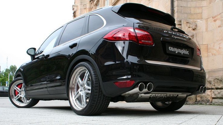 Photo of Cargraphic Tailpipe Sets for the Porsche Cayenne Turbo (2003-2017) - Image 4