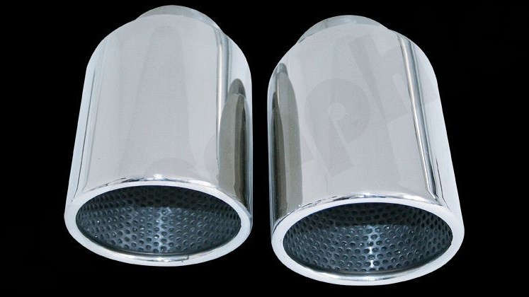 Photo of Cargraphic Tailpipe Sets for the Porsche Cayenne Turbo (2003-2017) - Image 1
