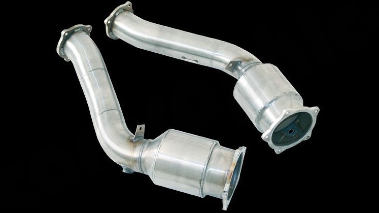 Photo of Cargraphic Primary Sport Catalytic Converter Set for the Porsche Cayenne Turbo (2003-2017) - Image 3
