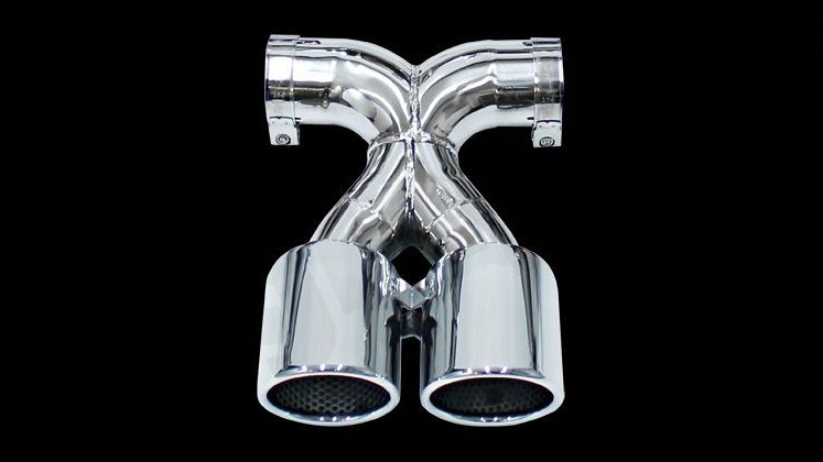 Photo of Cargraphic Sport Rear Silencer Set for the Porsche 981 Boxster/Cayman - Image 6