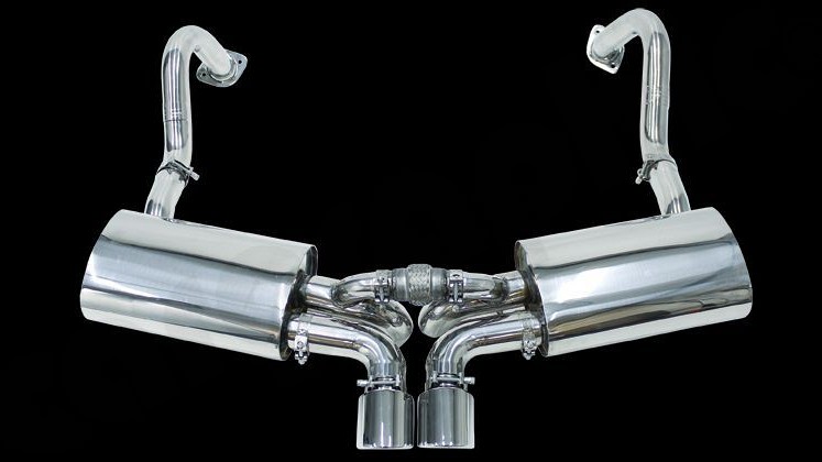 Photo of Cargraphic Sport Rear Silencer Set for the Porsche 981 Boxster/Cayman - Image 1