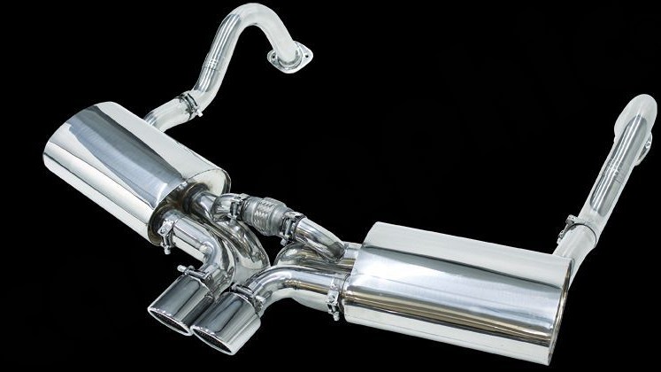 Photo of Cargraphic Sport Rear Silencer Set for the Porsche 981 Boxster/Cayman - Image 2