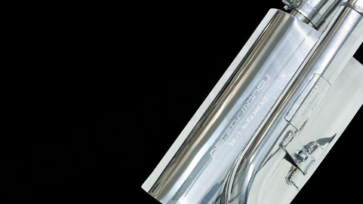 Photo of Cargraphic Sport Rear Silencer Set for the Porsche 981 Boxster/Cayman - Image 5