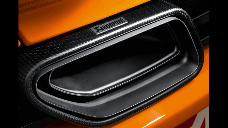 Photo of Akrapovic Slip-On Line Titanium Exhaust for the McLaren MP4-12C - Image 4