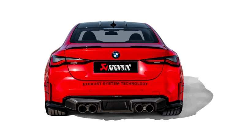 Photo of Akrapovic Rear Diffuser - High Gloss Black/Carbon Fibre (G82) for the BMW M4 (G82/83) - Image 2