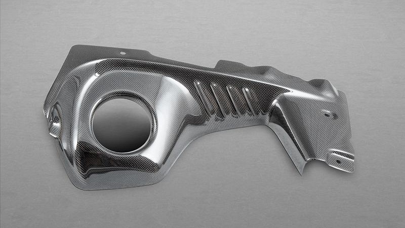 Photo of Capristo Engine Cover Set in Carbon Fibre (Spider) for the Ferrari 458 Italia / Spider - Image 8