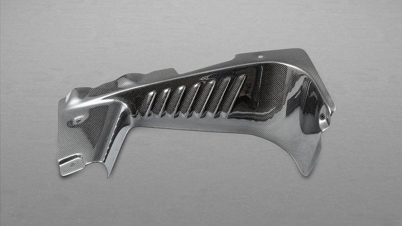 Photo of Capristo Engine Cover Set in Carbon Fibre (Spider) for the Ferrari 458 Italia / Spider - Image 9