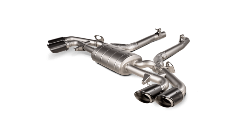 Photo of Akrapovic Slip-On Line (Titanium) (F96) for the BMW X6 M (F96) - Image 1