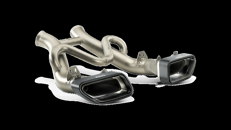 Photo of Akrapovic Slip-On Line Titanium Exhaust for the McLaren MP4-12C - Image 3
