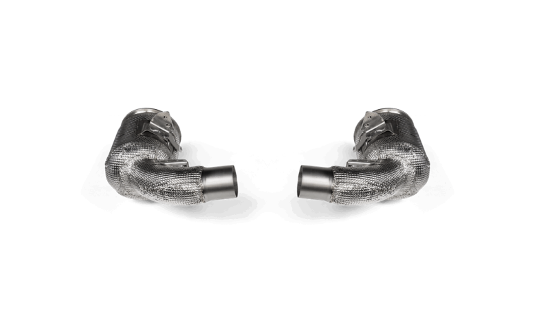Photo of Akrapovic Link Pipe Set w Cat (SS) for the Porsche 992 Turbo/S - Image 1
