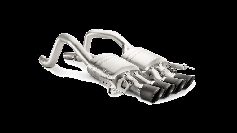 Photo of Akrapovic Slip-On Line Titanium Exhaust (C7) for the Chevrolet Corvette - Image 2
