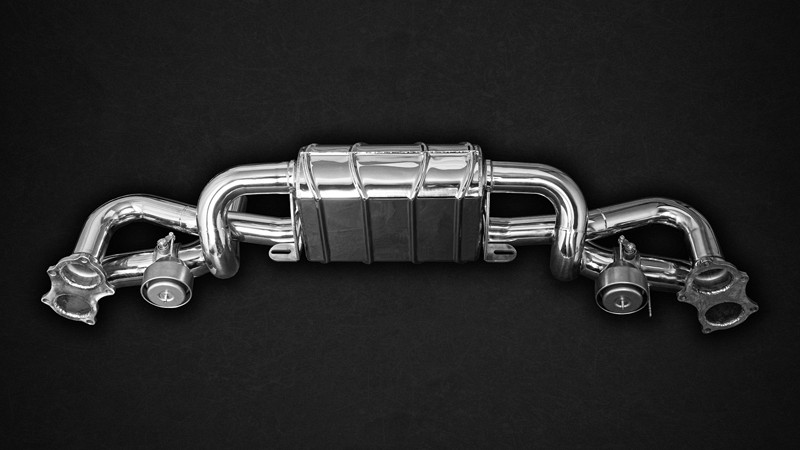 Photo of Capristo Valved Rear Silencer for the Porsche 718 Boxster/Cayman - Image 3