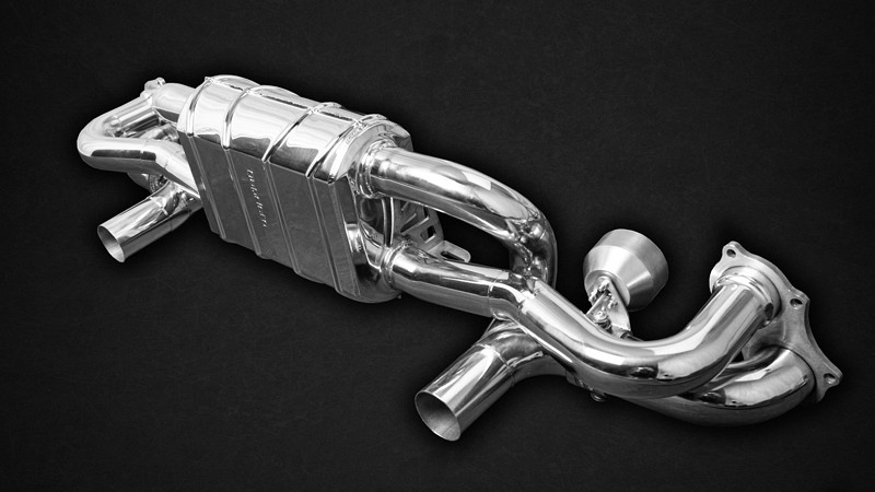 Photo of Capristo Valved Rear Silencer for the Porsche 718 Boxster/Cayman - Image 1