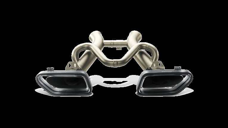 Photo of Akrapovic Slip-On Line Titanium Exhaust for the McLaren MP4-12C - Image 2